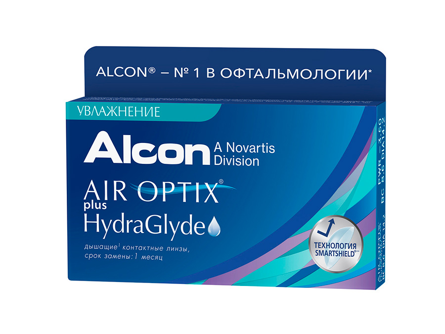 ALCON® AIR OPTIX® PLUS HYDRAGLYDE